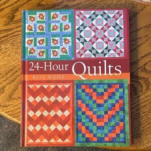 24 Hour Quilts book